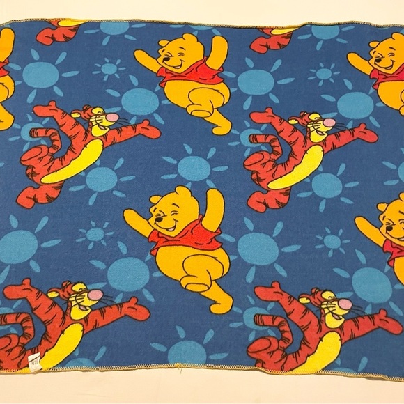 Vintage Winnie The Pooh Fleece Blanket Tigger - Picture 9 of 16